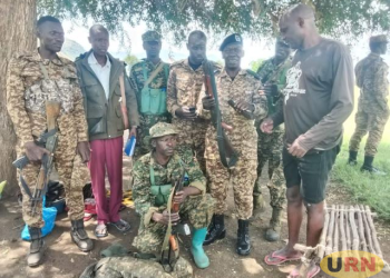 Sub Machinegun Recovered in Shootout Between Security and Criminal Warriors in Karenga