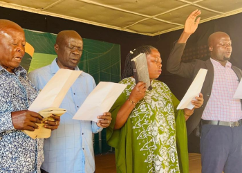 Gunpoint Standoff as Defeated LC1 Chairpersons Resist Stamp Handover in Mbale