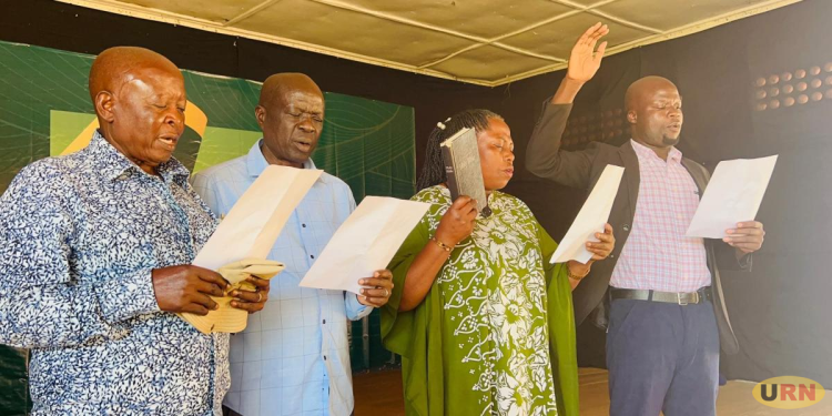 Gunpoint Standoff as Defeated LC1 Chairpersons Resist Stamp Handover in Mbale