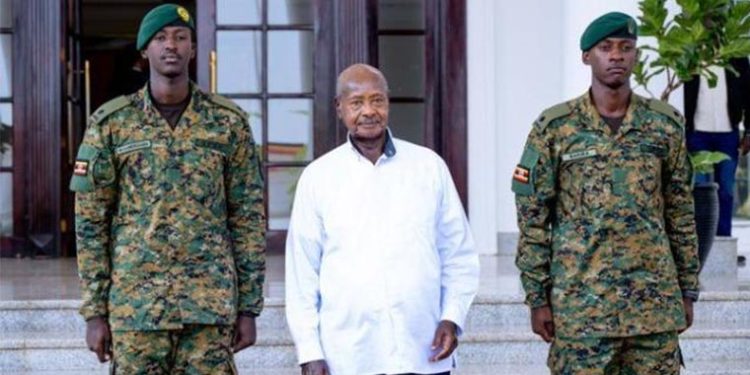 Museveni’s Congratulates Ruhamya on Sandhurst Training, Welcomes Him Into UPDF