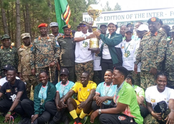 UPDF Wins Overall Title at 18th Inter-Forces Games in Gulu