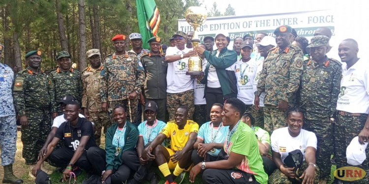 UPDF Wins Overall Title at 18th Inter-Forces Games in Gulu