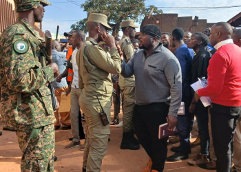 Heavy Police, Army Deployment in Kawempe as LC1 Chairpersons Take Oath