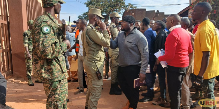 Heavy Police, Army Deployment in Kawempe as LC1 Chairpersons Take Oath