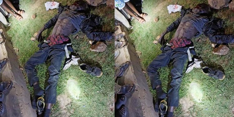 Suspected Armed Robber Shot Dead, Gun Recovered in Maracha