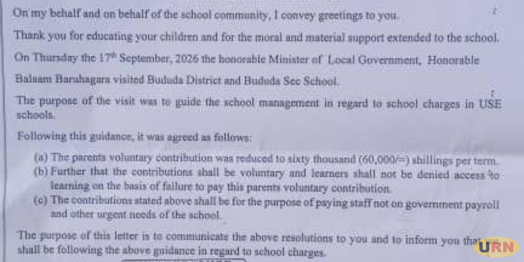 Bududa Parents Divided Over Shs60,000 Cap on School Contributions