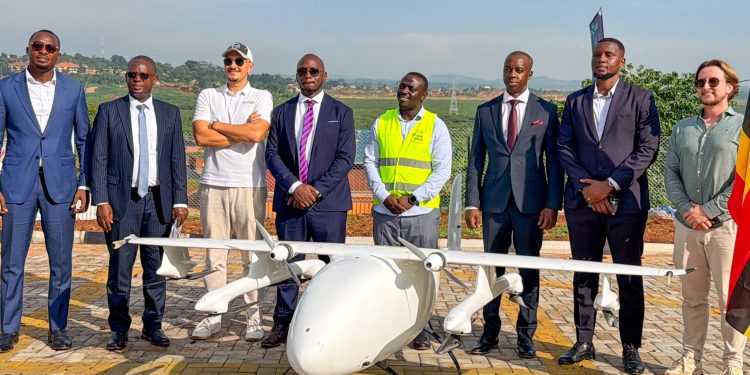 Health Ministry Launches Drone Service to Transport Medical Samples from Kalangala