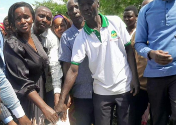 Bunyangabu Windstorm Victims Receive Food Aid