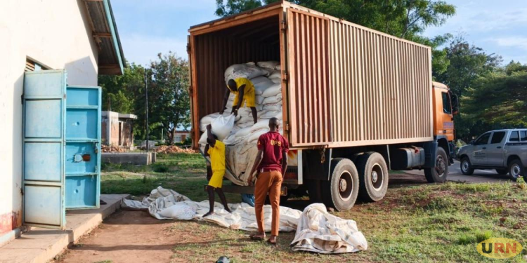 Kumi Gets 24.8 Tonnes of Relief Food for Drought-Affected Households