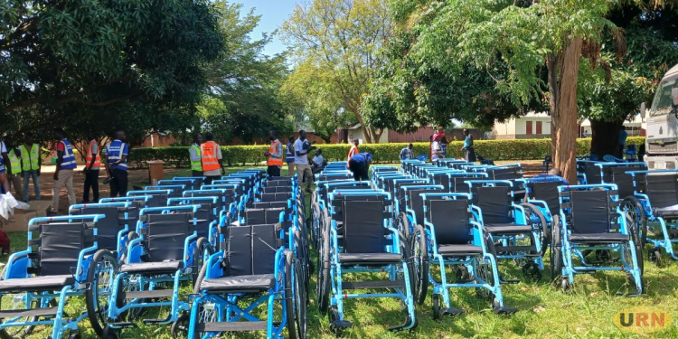 Kitgum Diocese Distributes 295 Wheelchairs to Persons With Disabilities